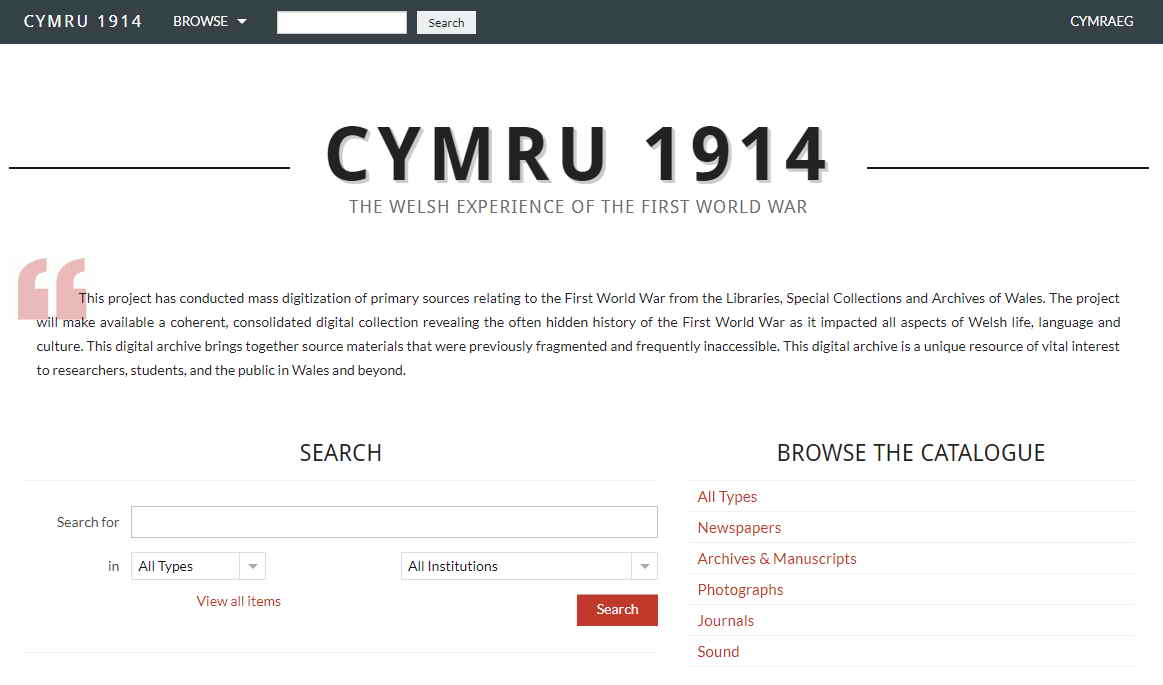 Cymru 1914